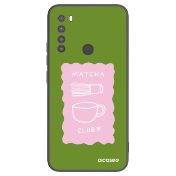 Picasee husă neagră din silicon pentru Xiaomi Redmi Note 8 - Matcha club
