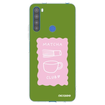 Picasee husă transparentă din silicon pentru Xiaomi Redmi Note 8T - Matcha club