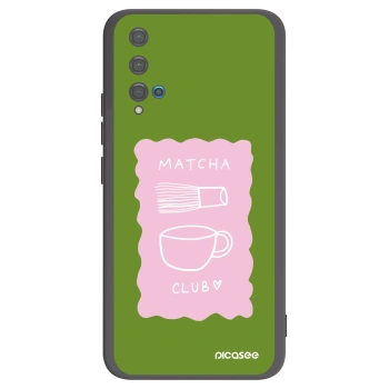 Picasee husă neagră din silicon pentru Huawei Nova 5T - Matcha club