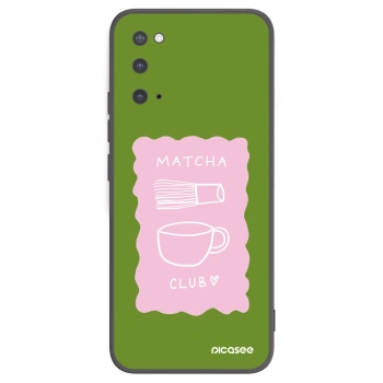 Picasee husă neagră din silicon pentru Samsung Galaxy S20 G980F - Matcha club
