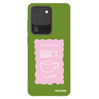 Picasee husă transparentă din silicon pentru Samsung Galaxy S20 Ultra 5G G988F - Matcha club