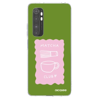 Picasee husă transparentă din silicon pentru Xiaomi Mi Note 10 Lite - Matcha club