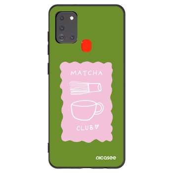 Picasee husă neagră din silicon pentru Samsung Galaxy A21s - Matcha club