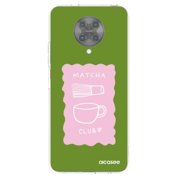 Picasee husă transparentă din silicon pentru Xiaomi Poco F2 Pro - Matcha club