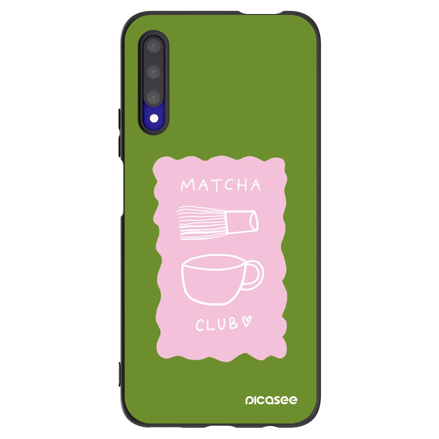 Picasee husă neagră din silicon pentru Honor 9X Pro - Matcha club