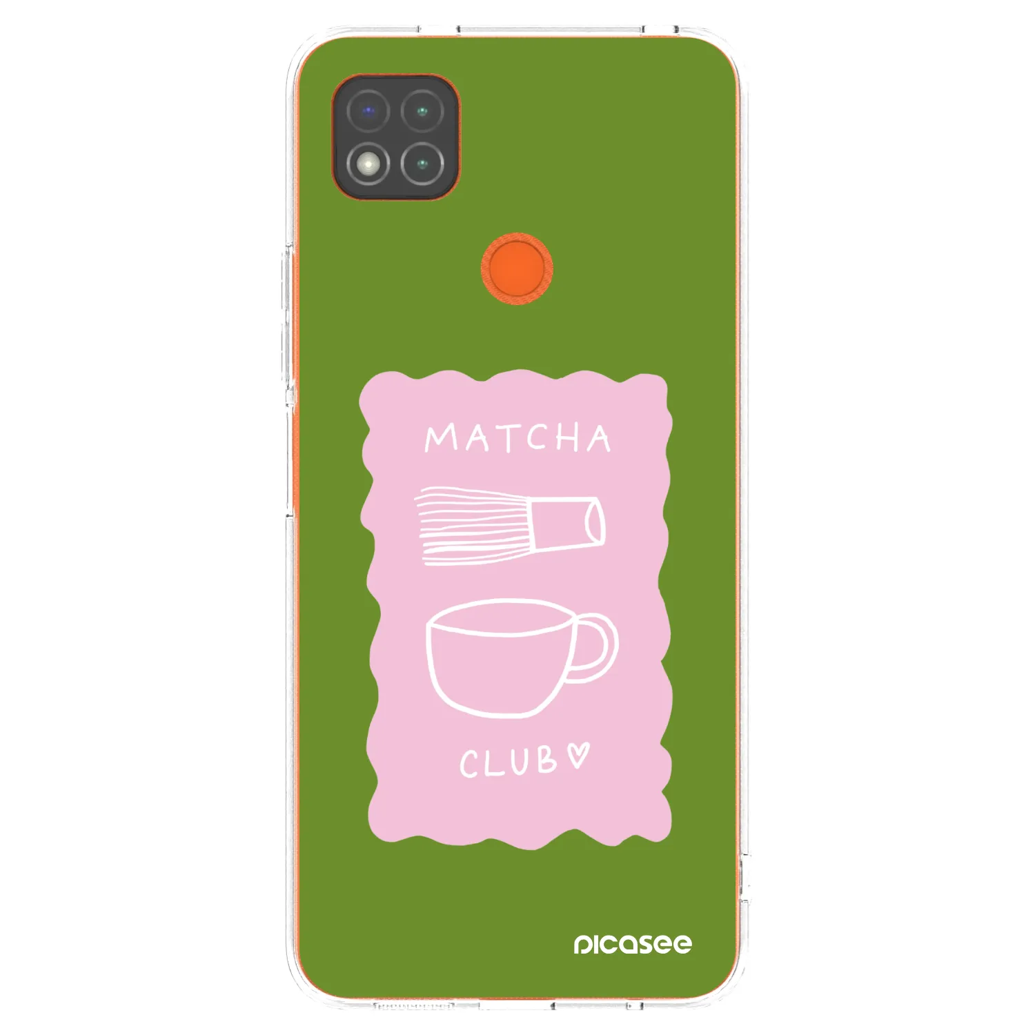 Picasee husă transparentă din silicon pentru Xiaomi Redmi 9C - Matcha club