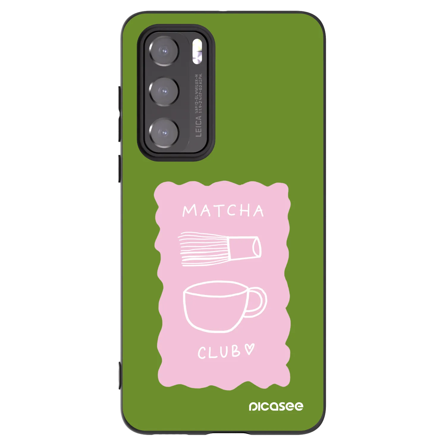 Picasee husă neagră din silicon pentru Huawei P40 - Matcha club
