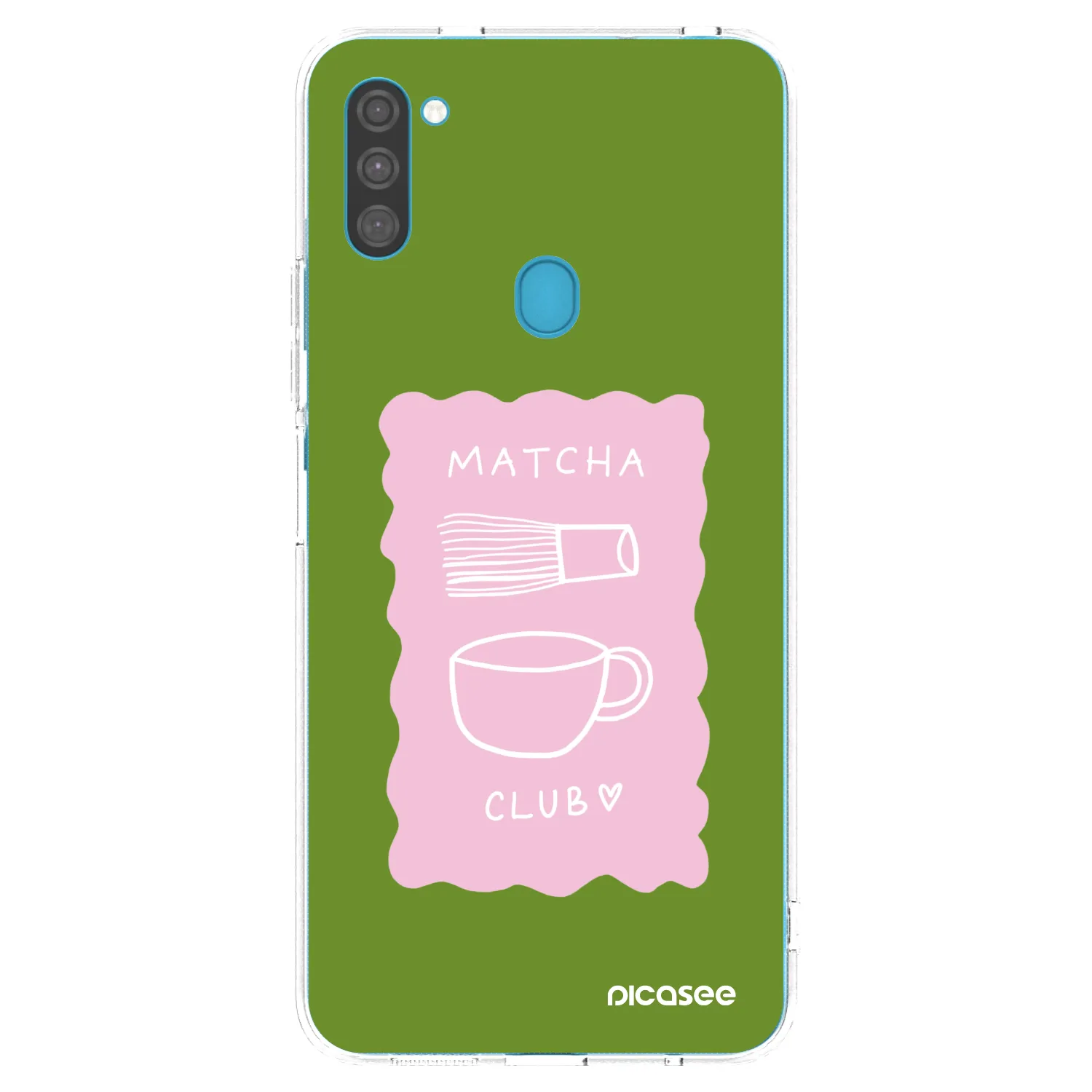 Picasee husă transparentă din silicon pentru Samsung Galaxy M11 - Matcha club