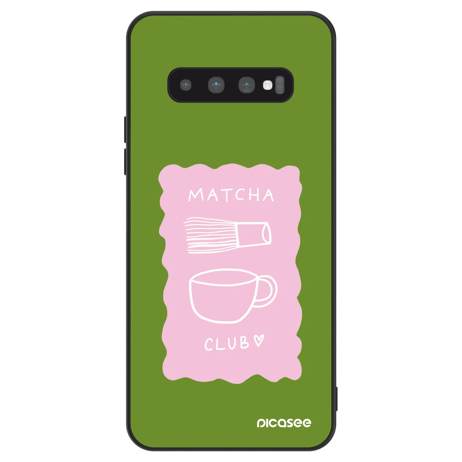 Picasee ULTIMATE CASE pentru Samsung Galaxy S10 G973 - Matcha club