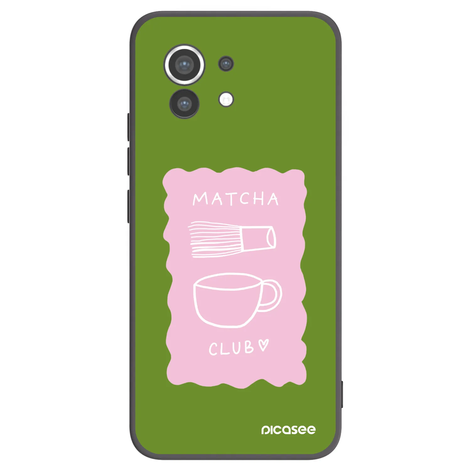 Picasee husă neagră din silicon pentru Xiaomi Mi 11 - Matcha club