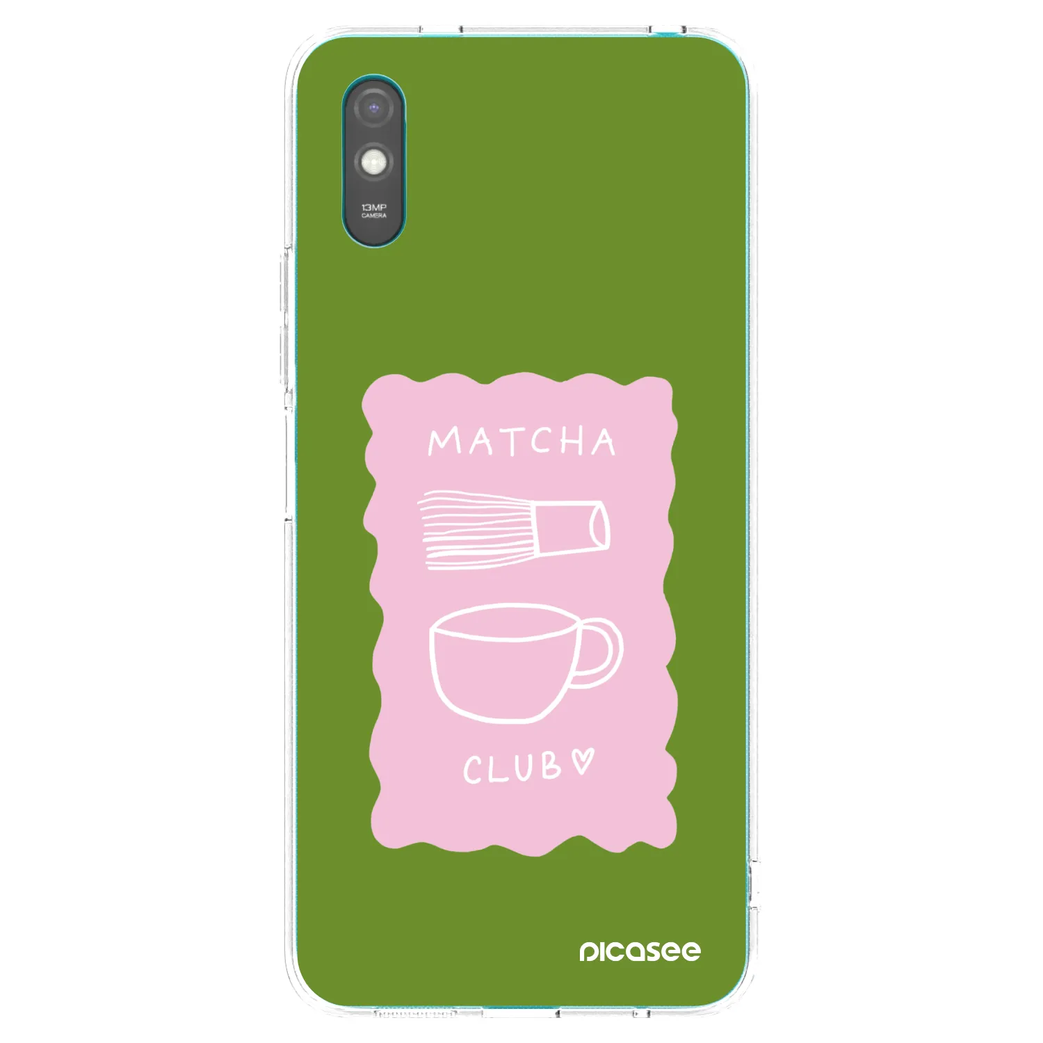 Picasee husă transparentă din silicon pentru Xiaomi Redmi 9AT - Matcha club