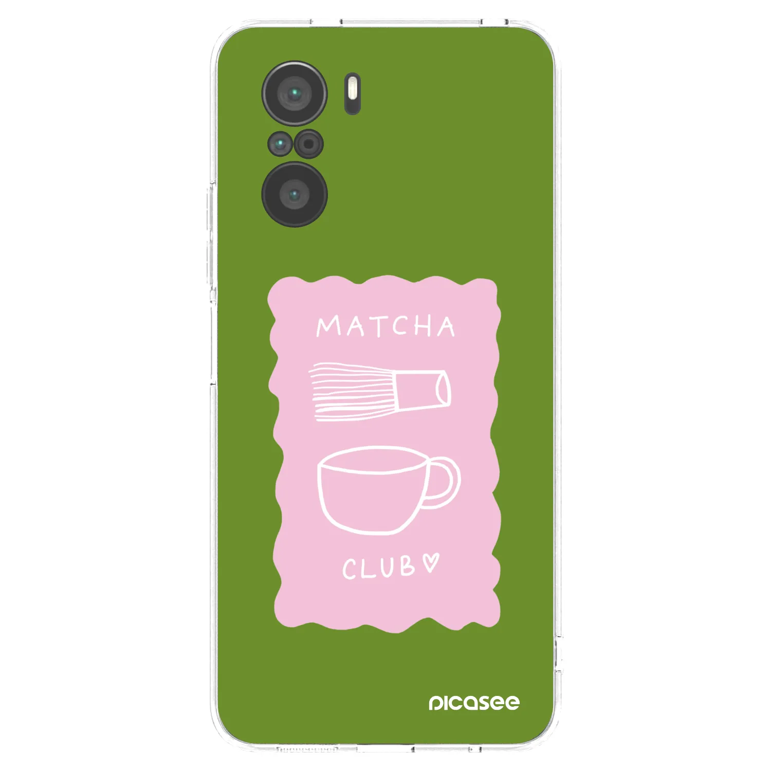 Picasee husă transparentă din silicon pentru Xiaomi Poco F3 - Matcha club