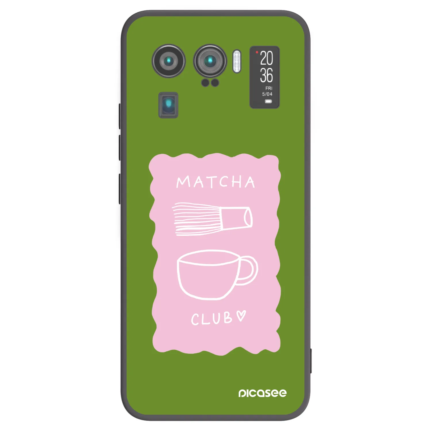Picasee husă neagră din silicon pentru Xiaomi Mi 11 Ultra - Matcha club