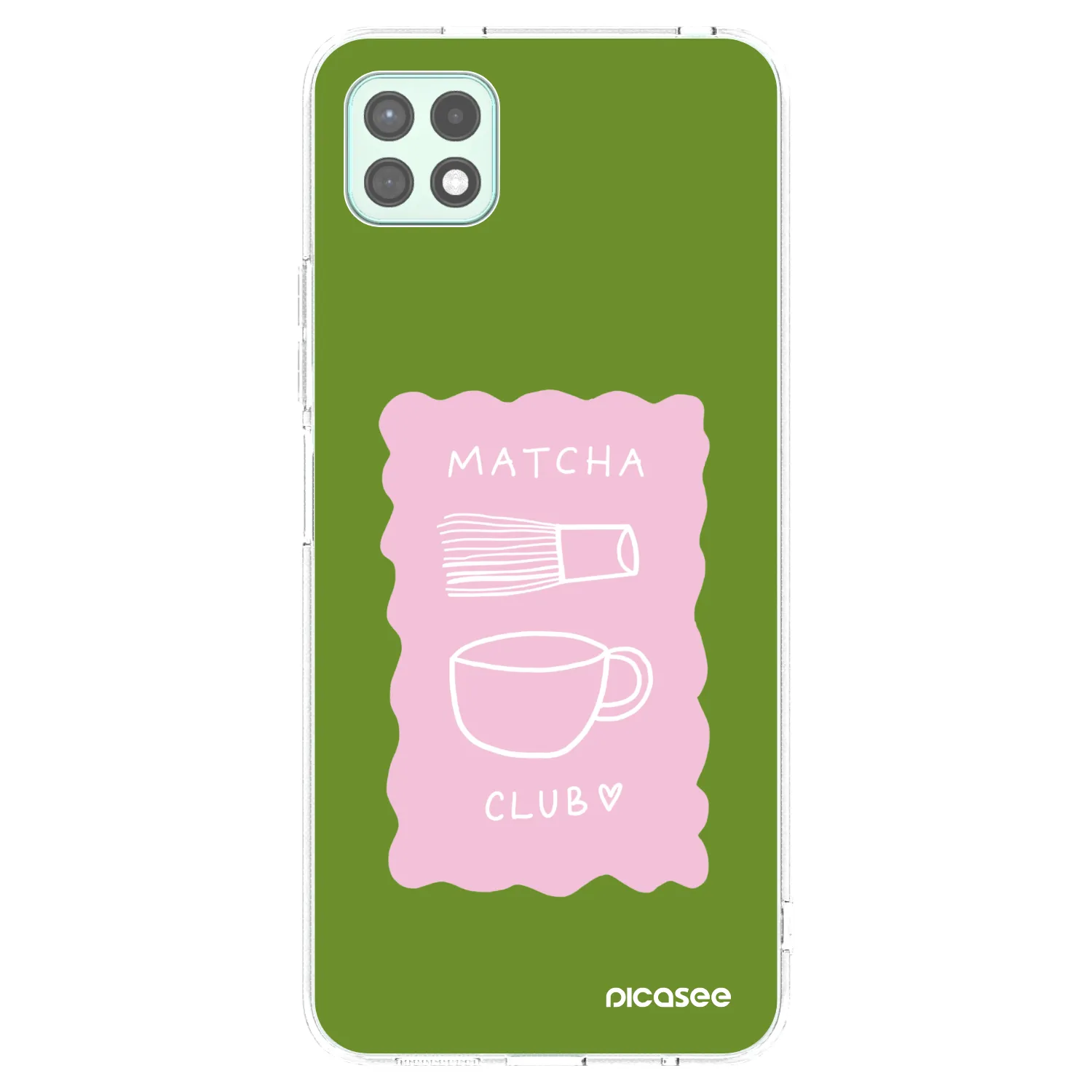 Picasee husă transparentă din silicon pentru Samsung Galaxy A22 A226B 5G - Matcha club