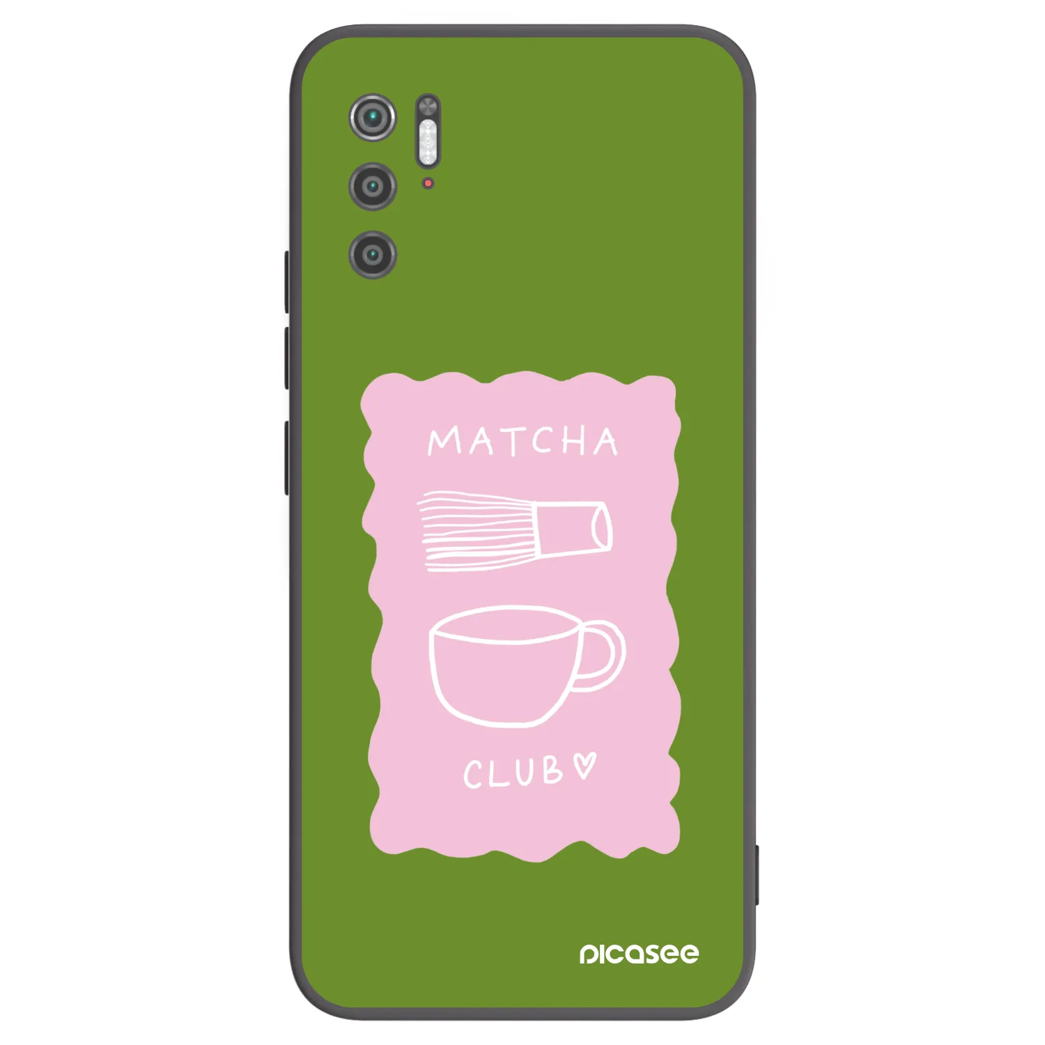 Picasee husă neagră din silicon pentru Xiaomi Poco M3 Pro 5G - Matcha club