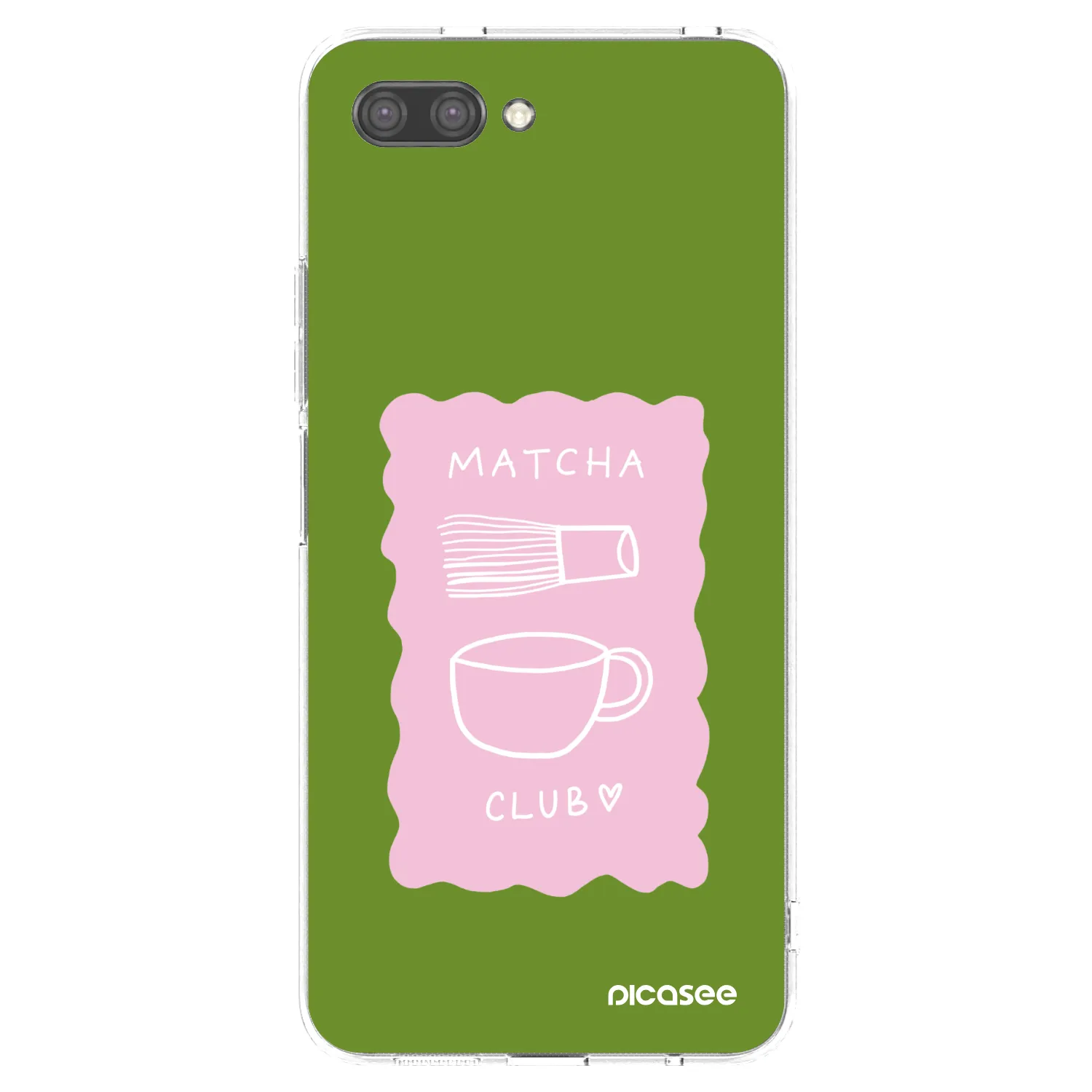 Picasee husă transparentă din silicon pentru Honor 10 - Matcha club