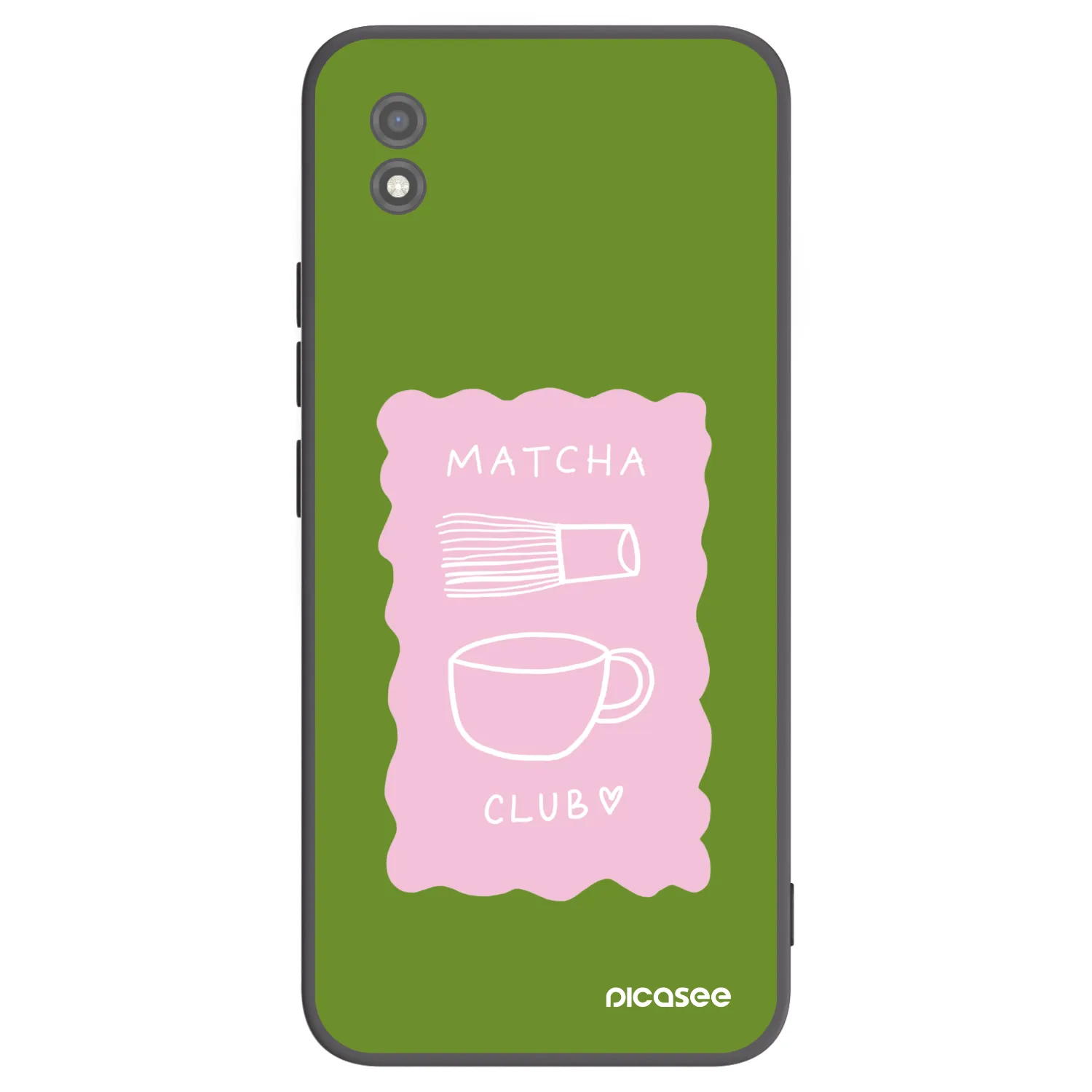 Picasee husă neagră din silicon pentru Realme C11 (2021) - Matcha club