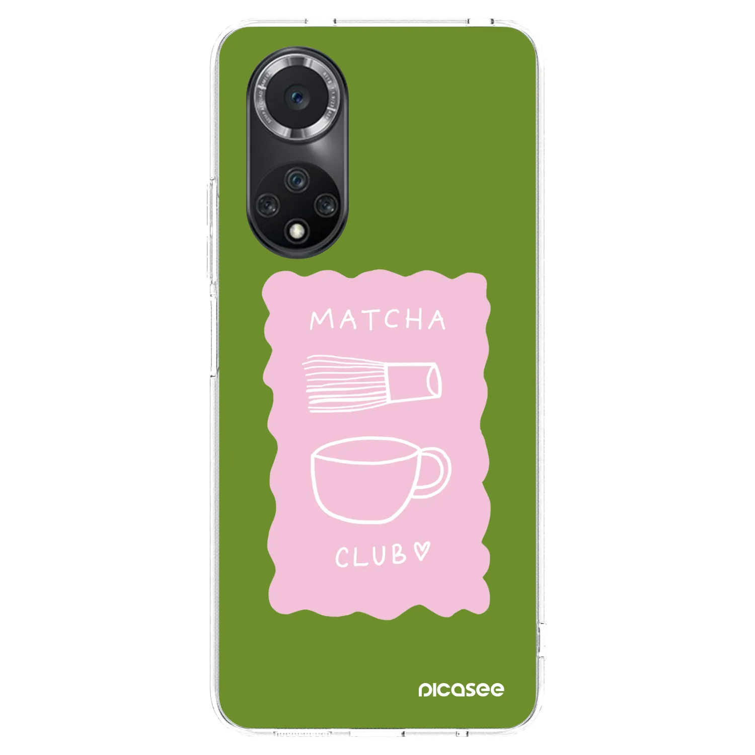 Picasee husă transparentă din silicon pentru Huawei Nova 9 SE - Matcha club