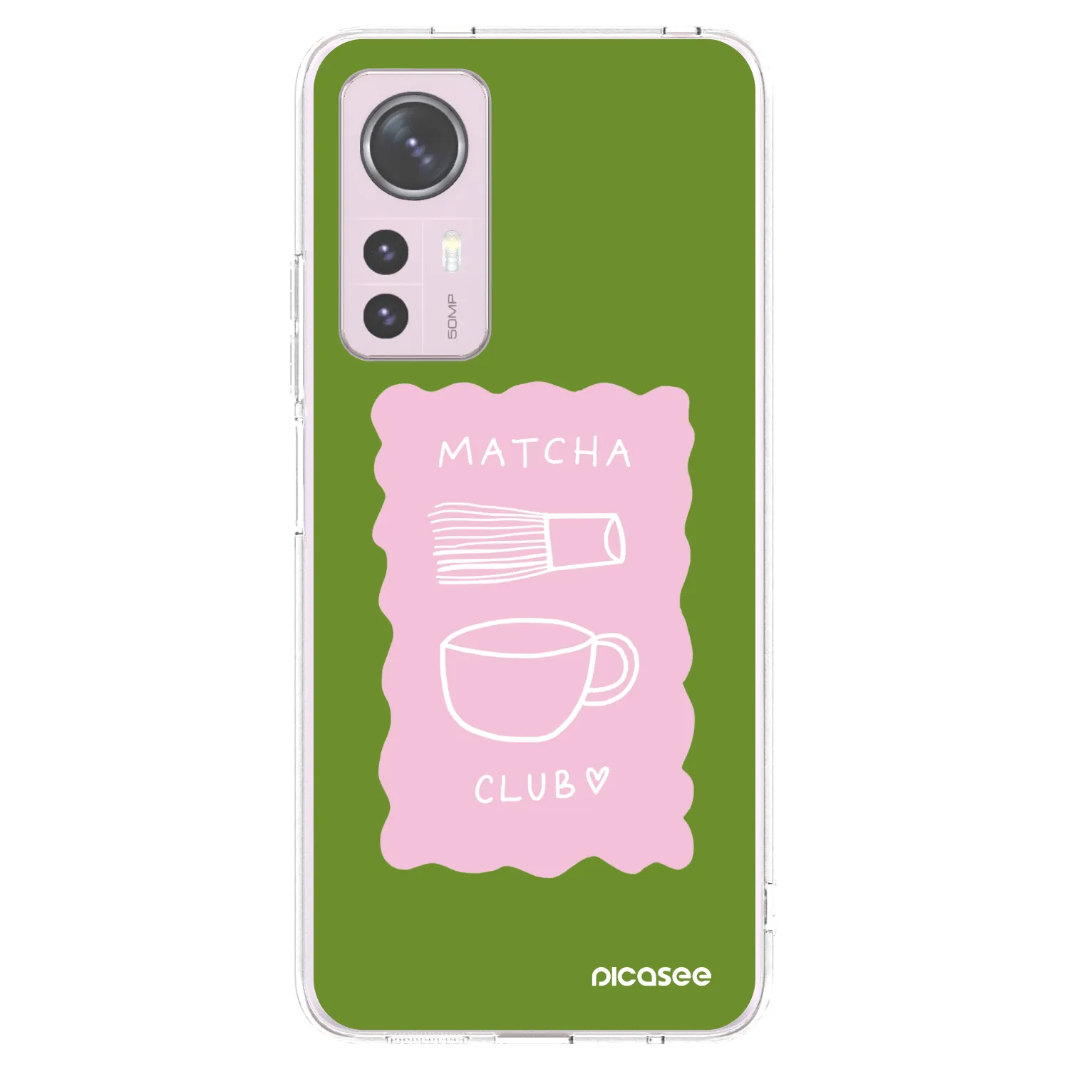 Picasee husă transparentă din silicon pentru Xiaomi 12 - Matcha club