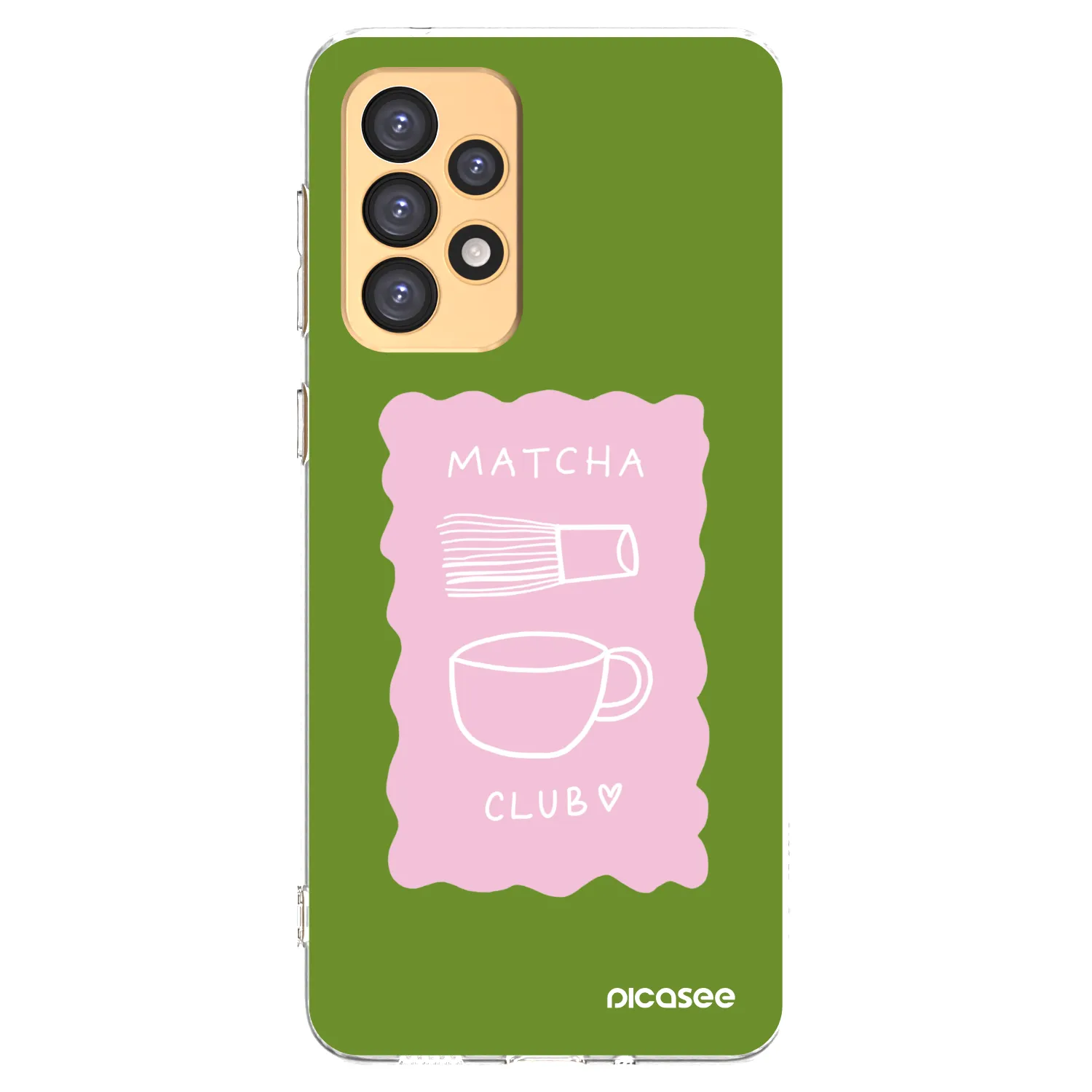 Picasee husă transparentă din silicon pentru Samsung Galaxy A33 5G A336 - Matcha club