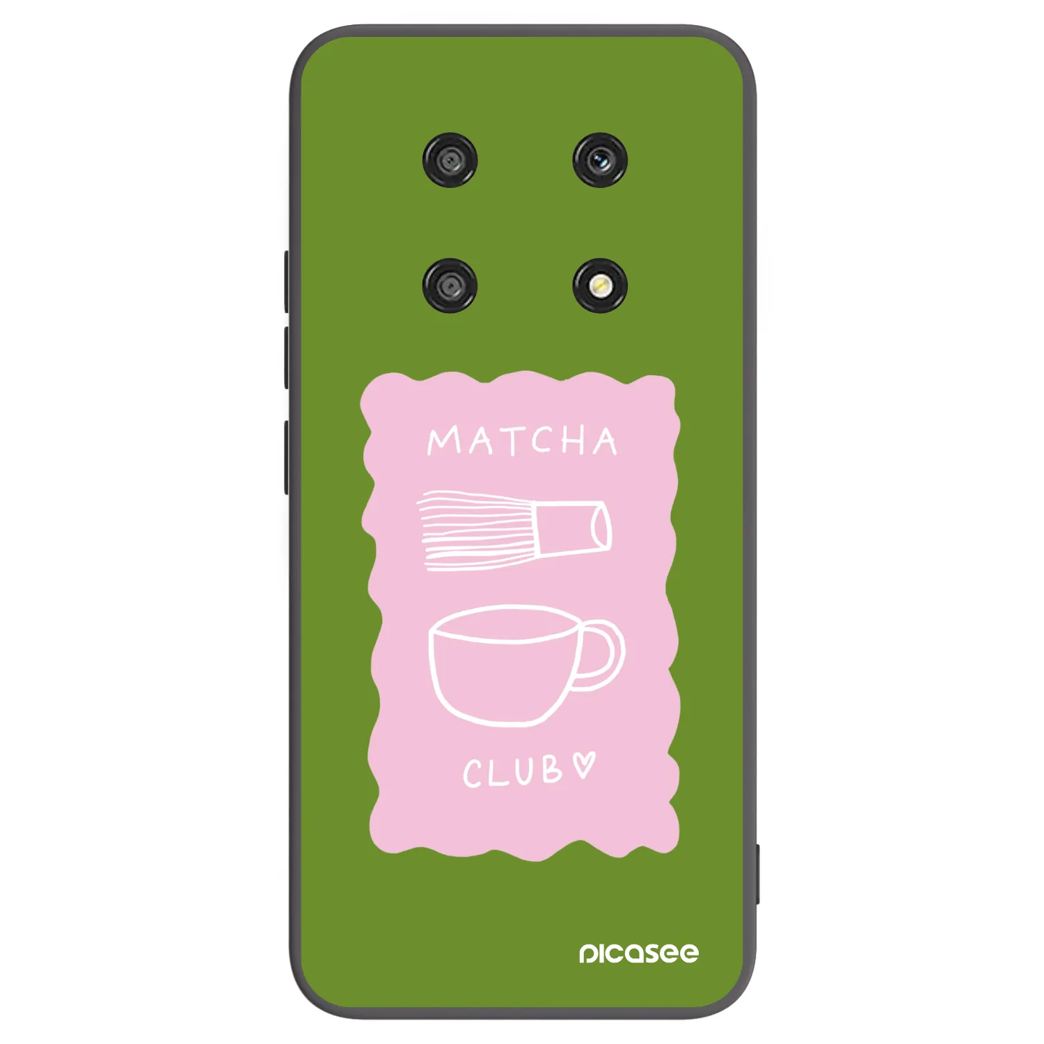 Picasee husă neagră din silicon pentru Honor Magic4 Lite 5G - Matcha club