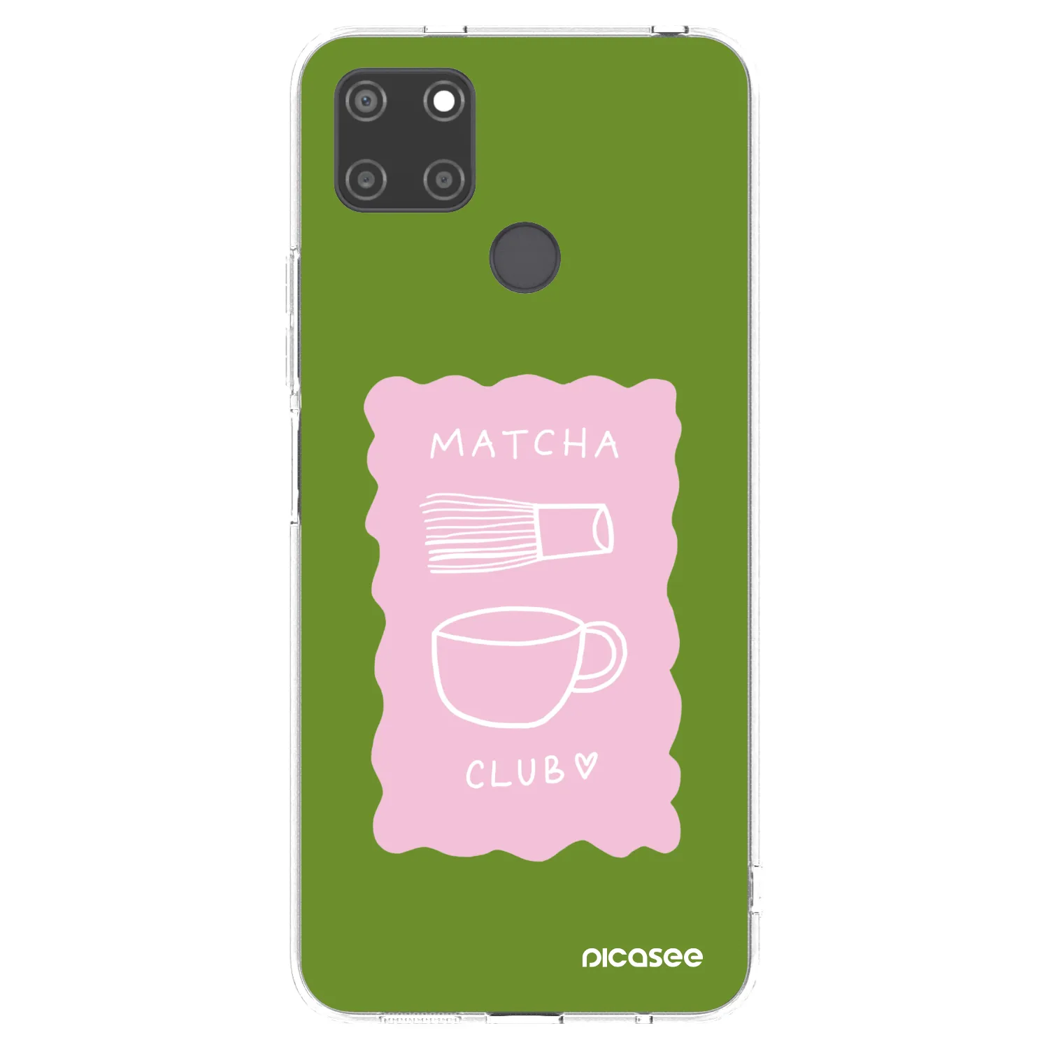 Picasee husă transparentă din silicon pentru Realme C21Y - Matcha club
