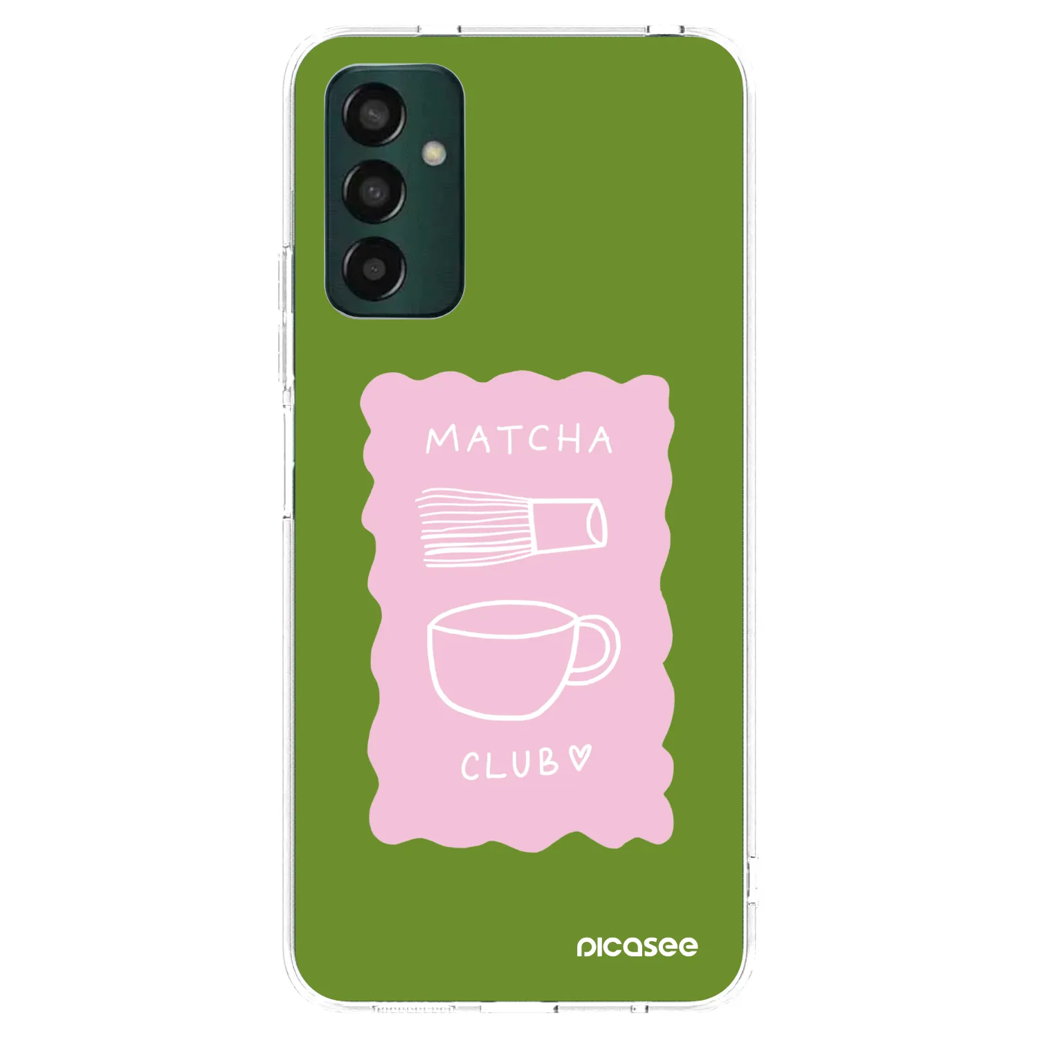 Picasee husă transparentă din silicon pentru Samsung Galaxy M13 M135F - Matcha club