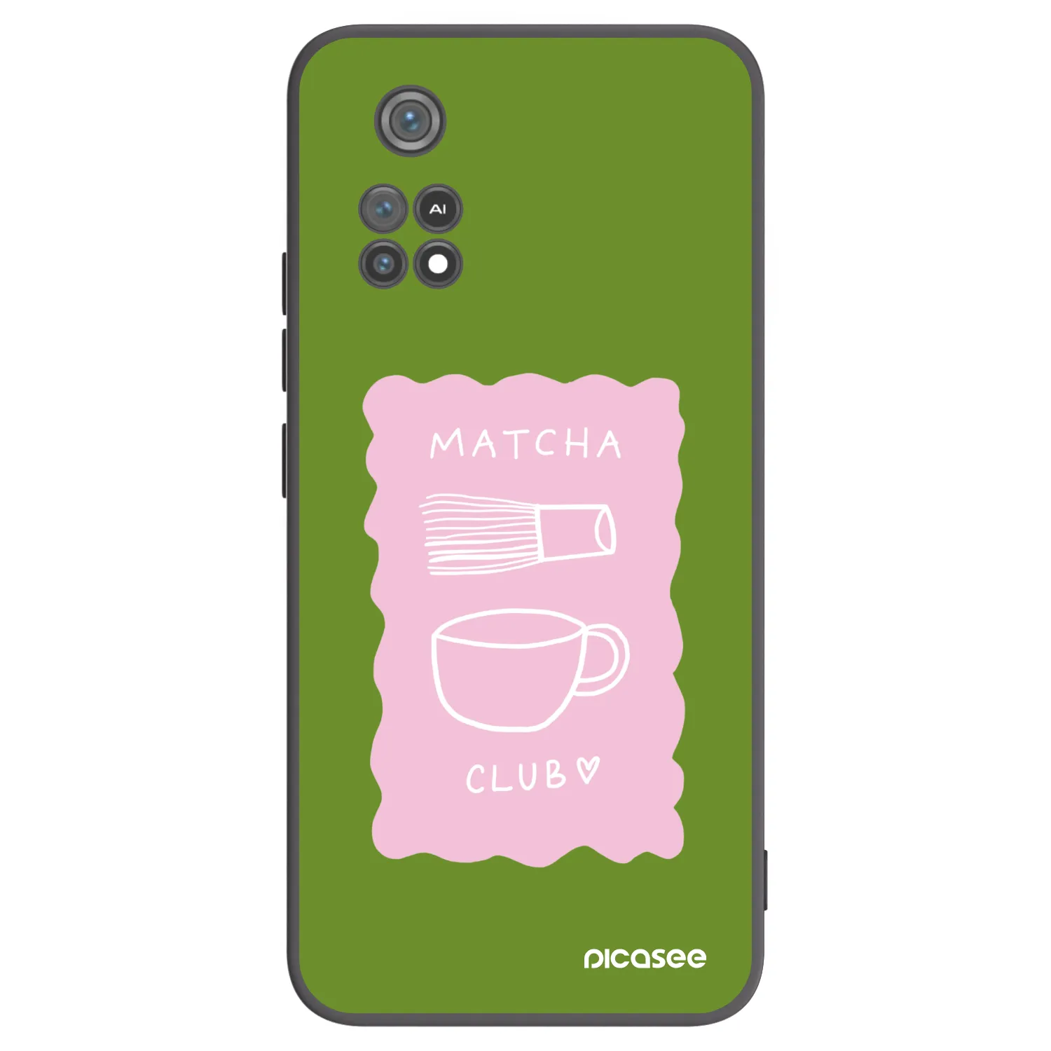 Picasee husă neagră din silicon pentru Xiaomi Poco M4 Pro - Matcha club