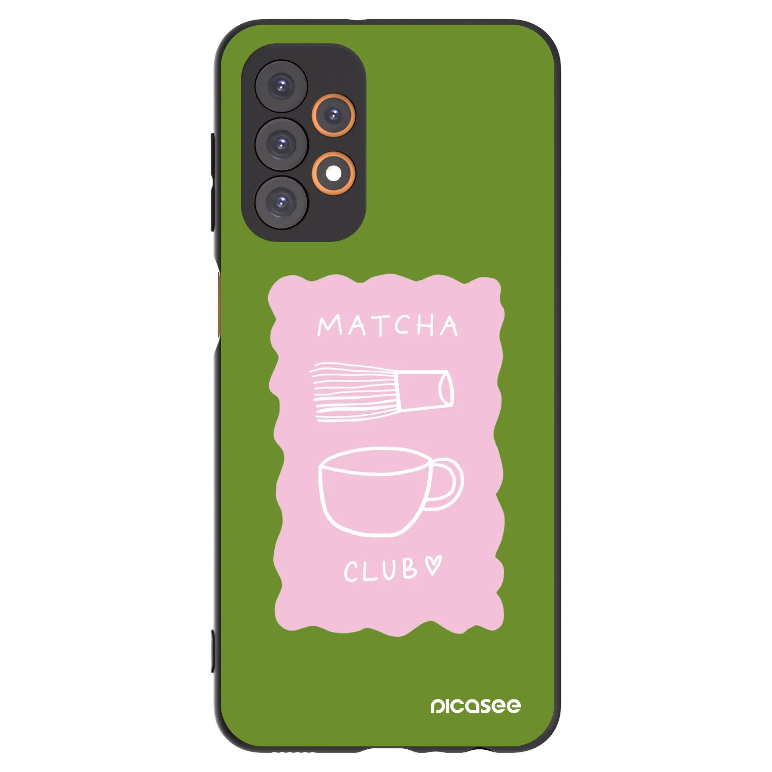 Picasee husă neagră din silicon pentru Samsung Galaxy A23 A235F 4G - Matcha club