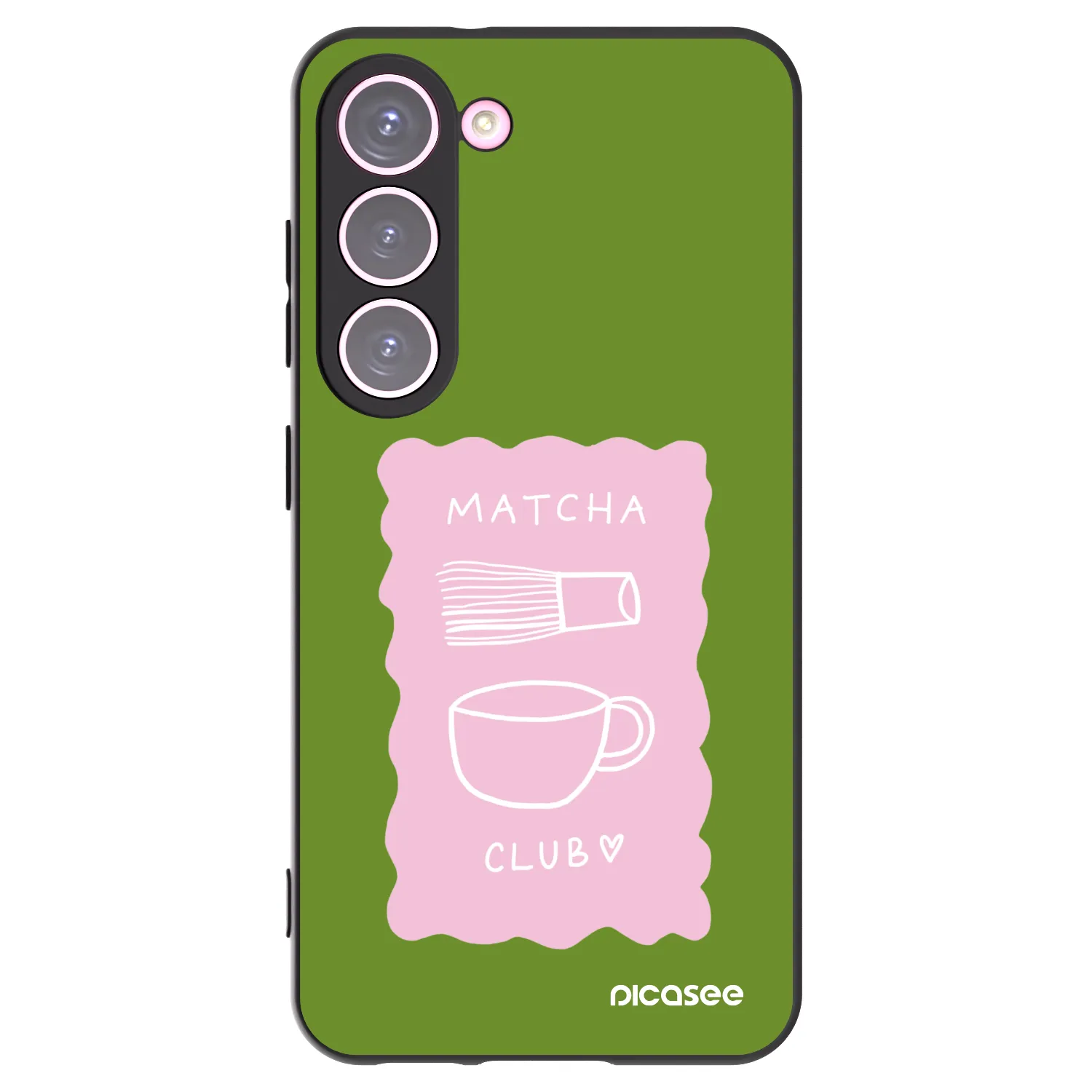 Picasee husă neagră din silicon pentru Samsung Galaxy S23 5G - Matcha club