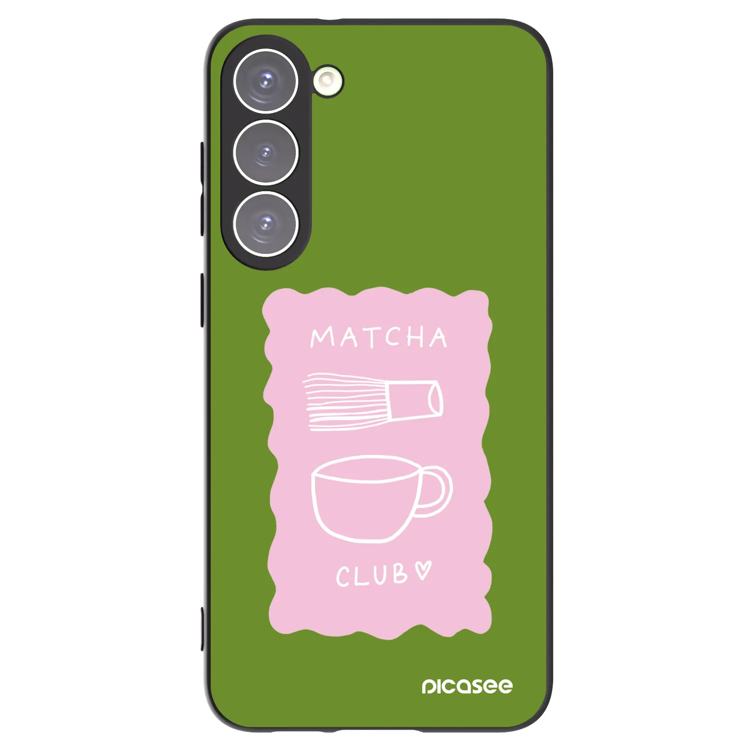 Picasee husă neagră din silicon pentru Samsung Galaxy S23+ 5G - Matcha club