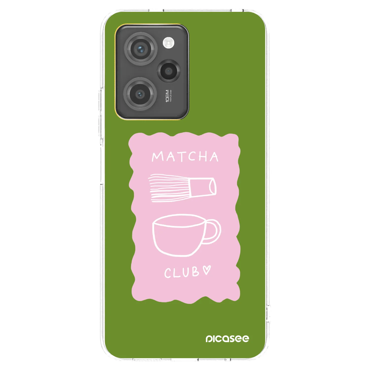 Picasee husă transparentă din silicon pentru Xiaomi Poco X5 Pro - Matcha club