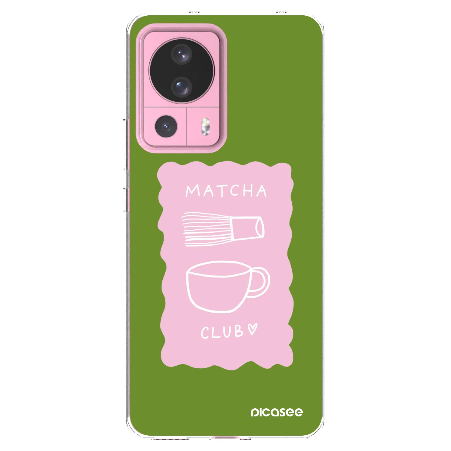 Picasee husă transparentă din silicon pentru Xiaomi 13 Lite - Matcha club