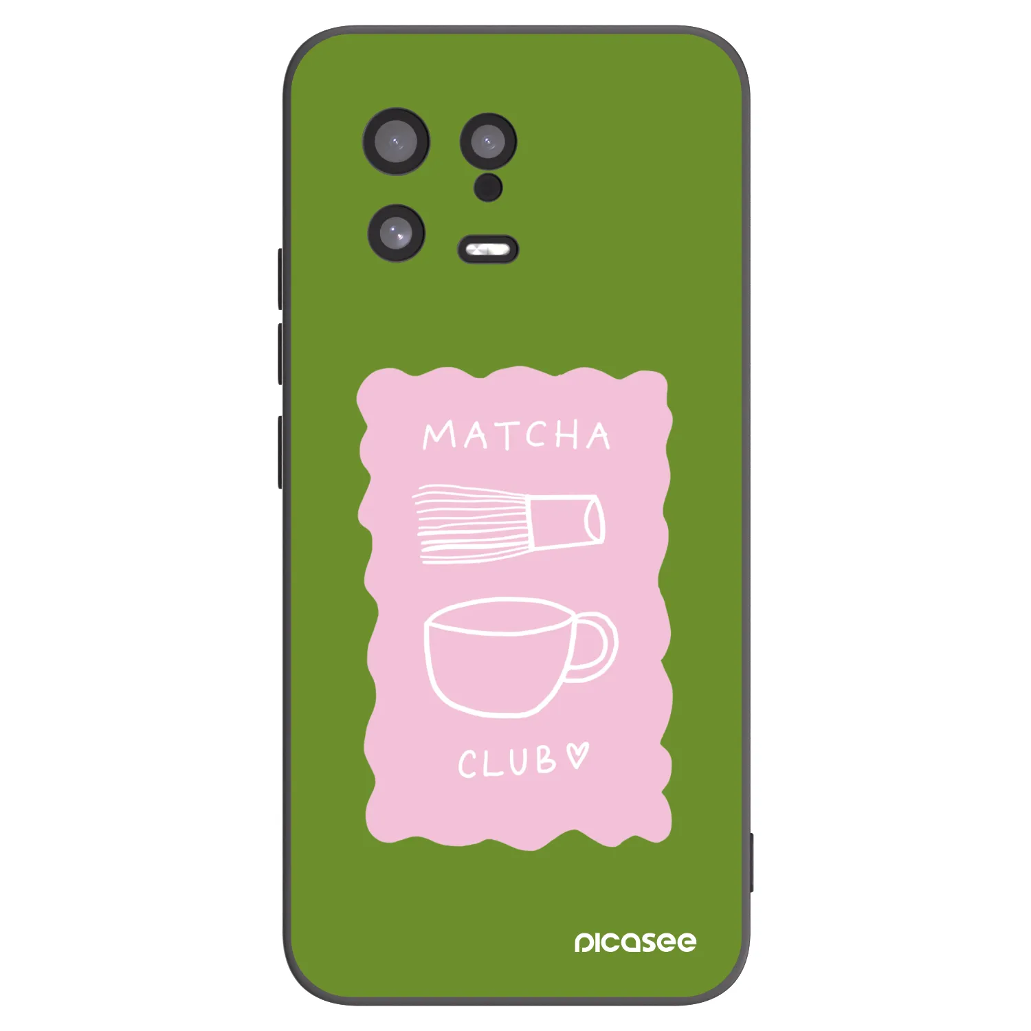 Picasee husă neagră din silicon pentru Xiaomi 13 - Matcha club