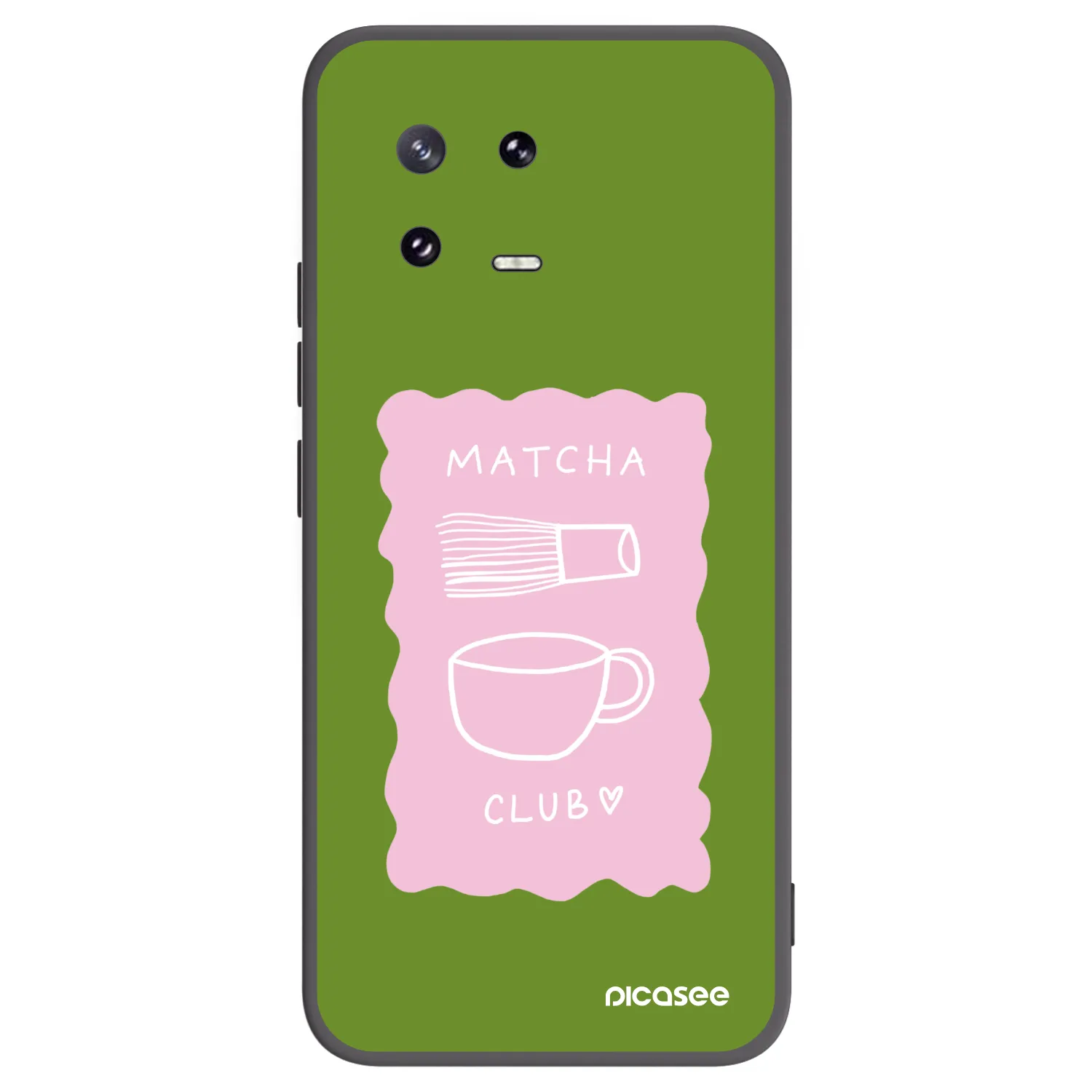 Picasee husă neagră din silicon pentru Xiaomi 13 Pro - Matcha club