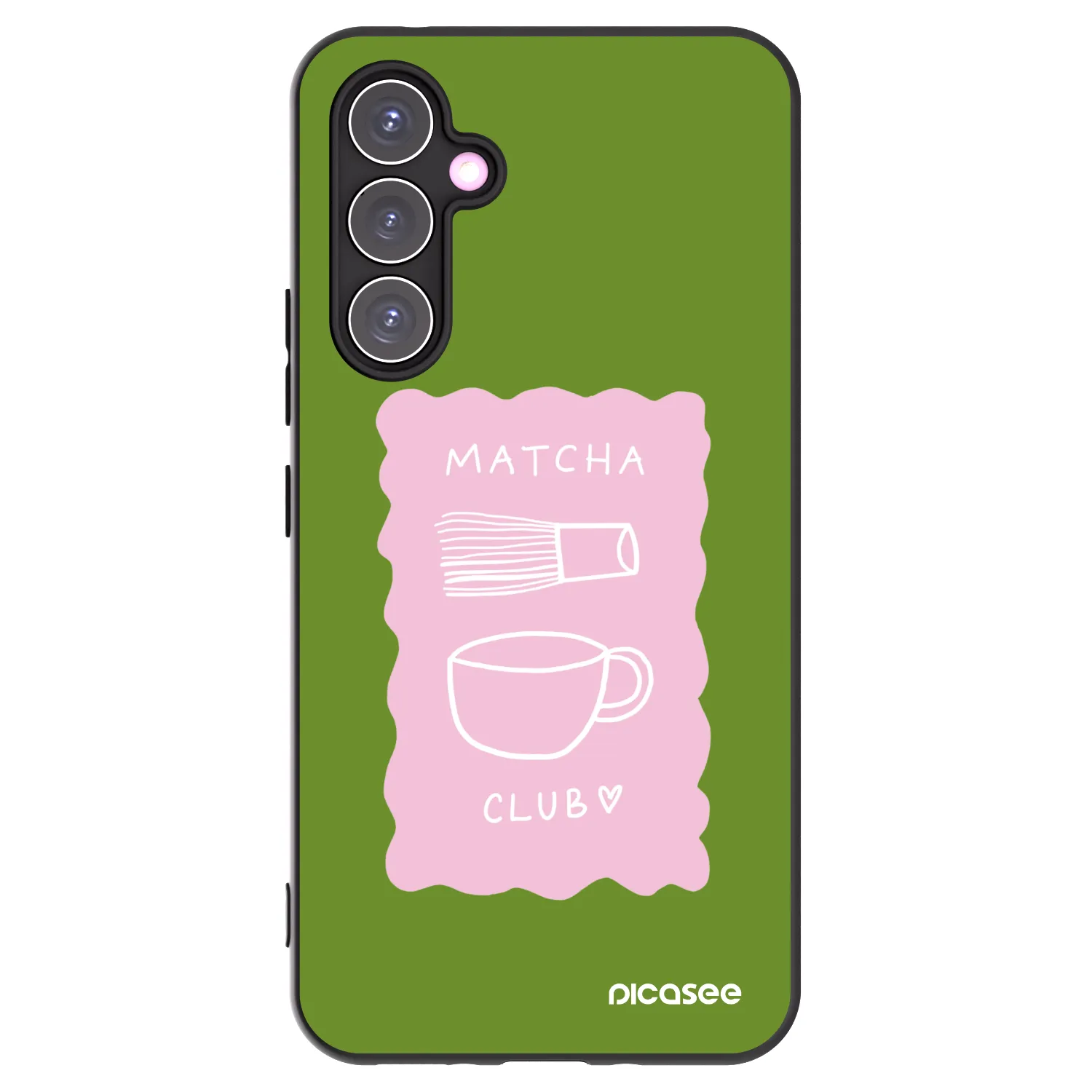 Picasee husă neagră din silicon pentru Samsung Galaxy A54 5G A546B - Matcha club