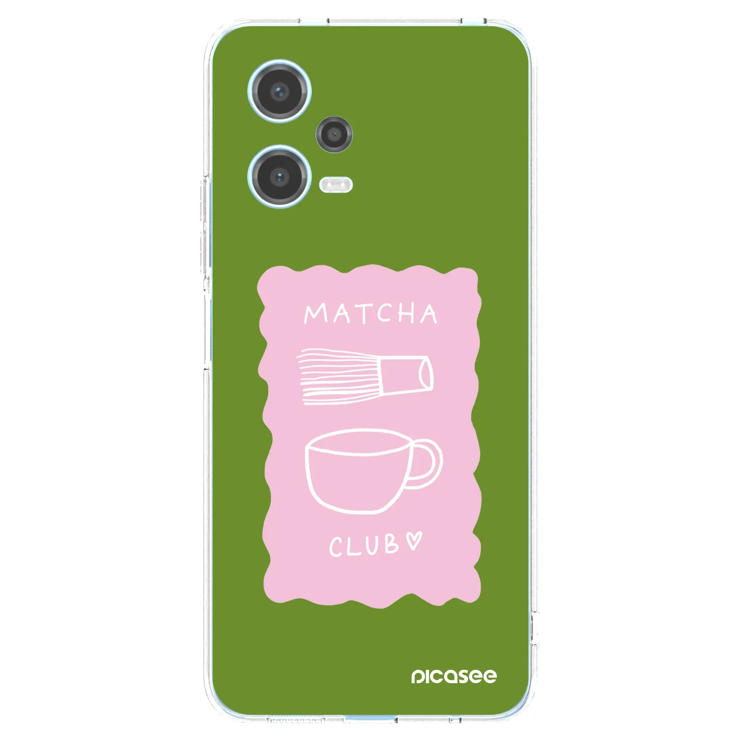 Picasee husă transparentă din silicon pentru Xiaomi Redmi Note 12 5G - Matcha club