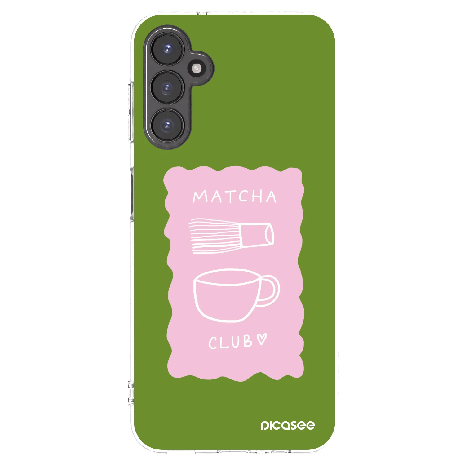 Picasee husă transparentă din silicon pentru Samsung Galaxy A14 4G A145R - Matcha club