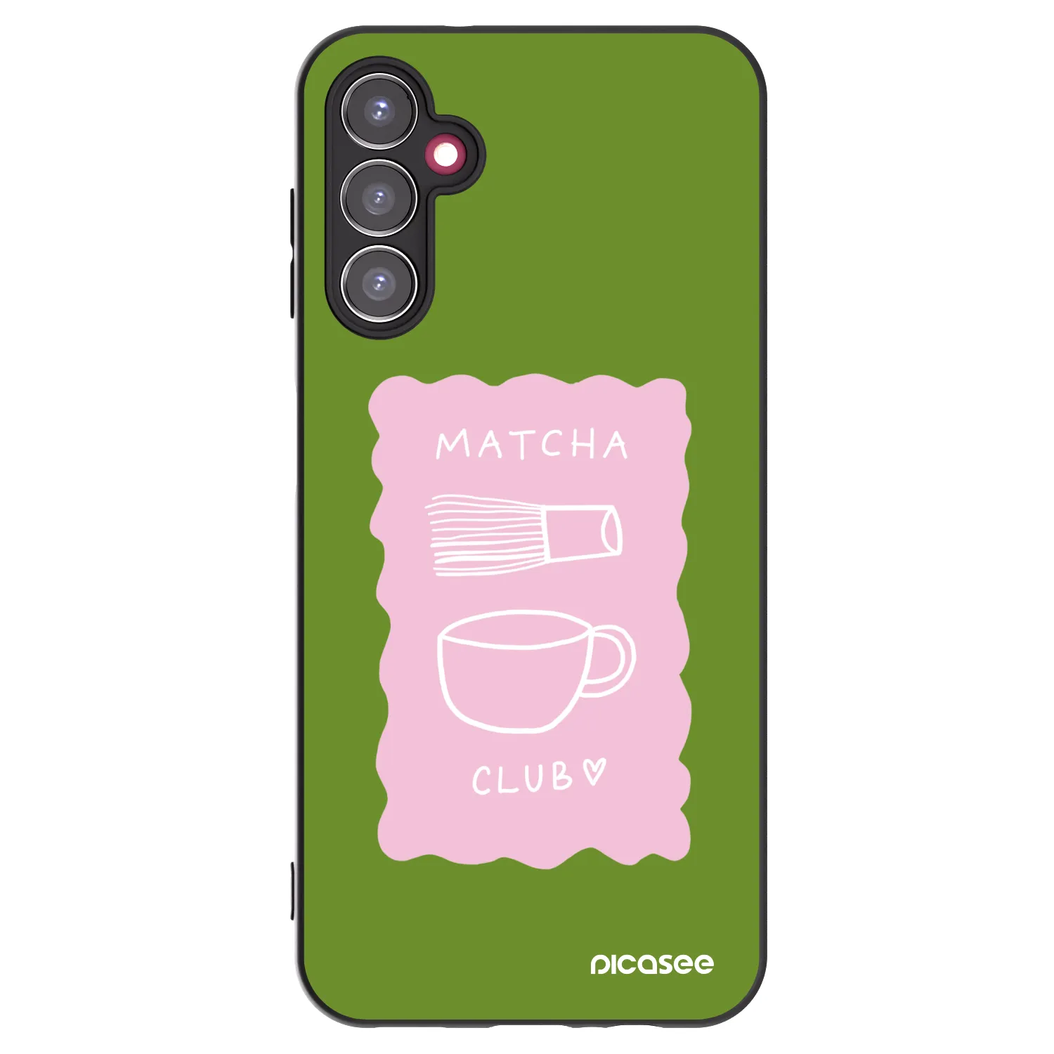 Picasee husă neagră din silicon pentru Samsung Galaxy A14 5G A146P - Matcha club