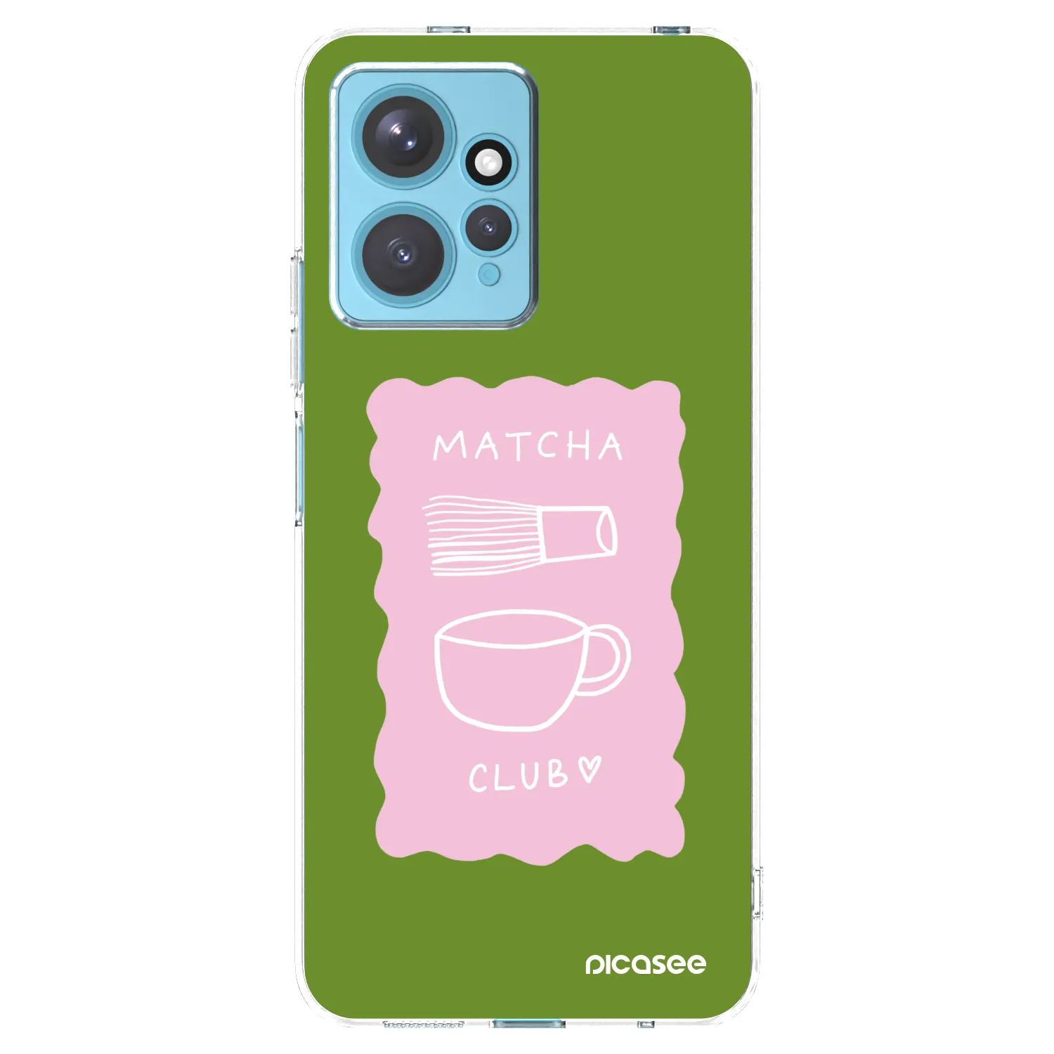 Picasee husă transparentă din silicon pentru Xiaomi Redmi Note 12 4G - Matcha club