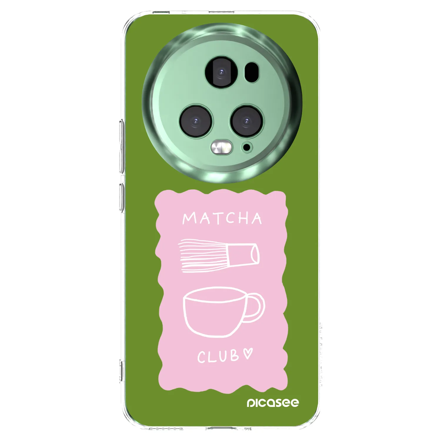 Picasee husă transparentă din silicon pentru Honor Magic5 Pro - Matcha club