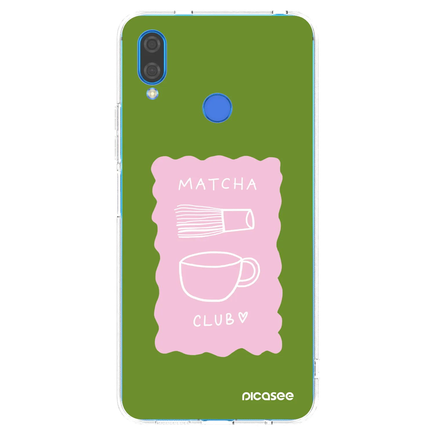 Picasee husă transparentă din silicon pentru Huawei Nova 3i - Matcha club