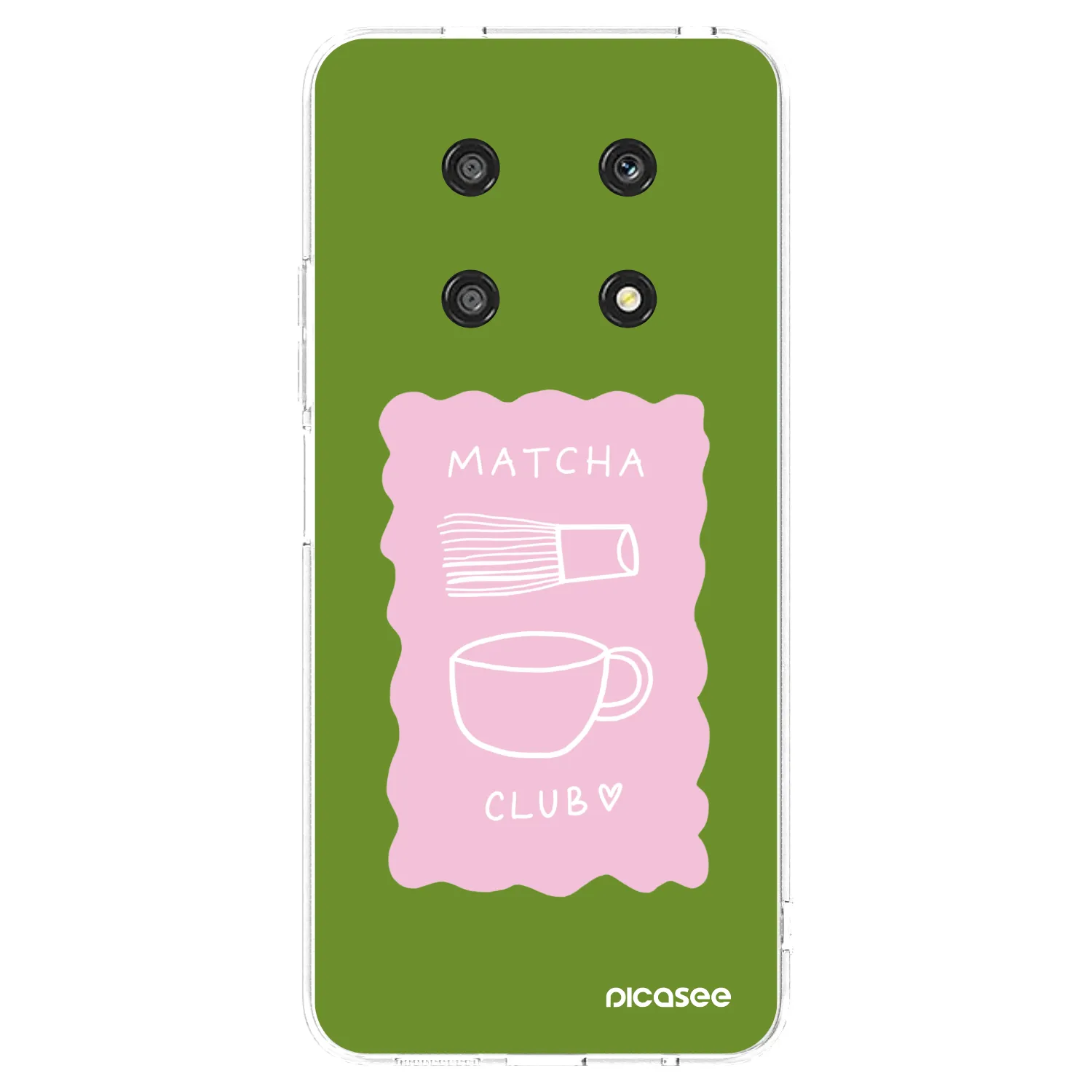 Picasee husă transparentă din silicon pentru Honor Magic4 Lite 5G - Matcha club
