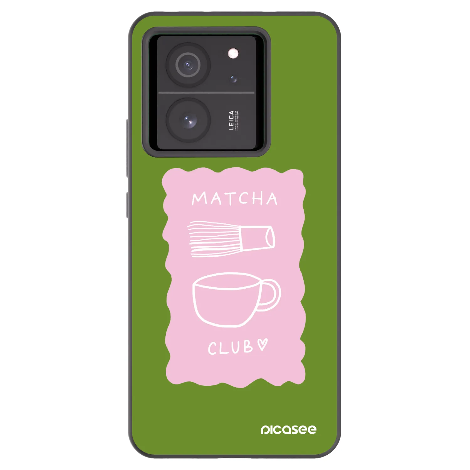 Picasee husă neagră din silicon pentru Xiaomi 13T Pro - Matcha club