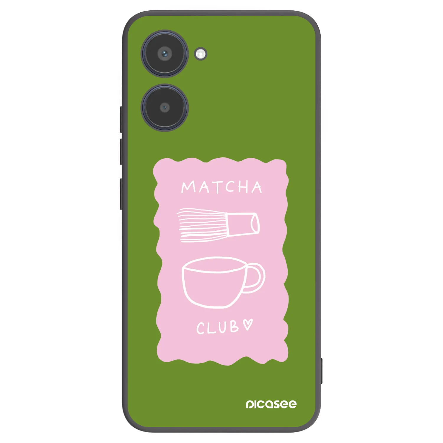 Picasee husă neagră din silicon pentru Realme 10 4G - Matcha club