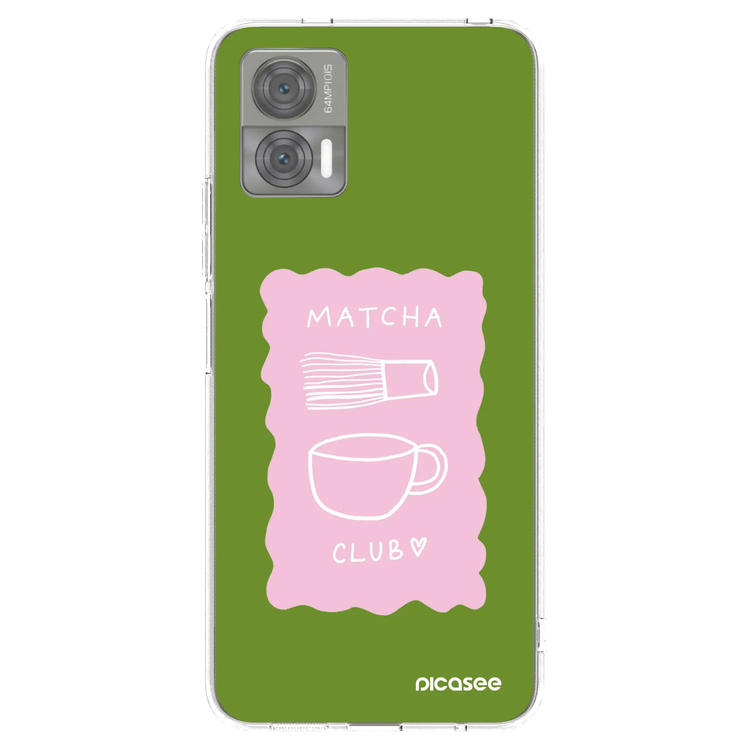 Picasee husă transparentă din silicon pentru Motorola Edge 30 Neo - Matcha club