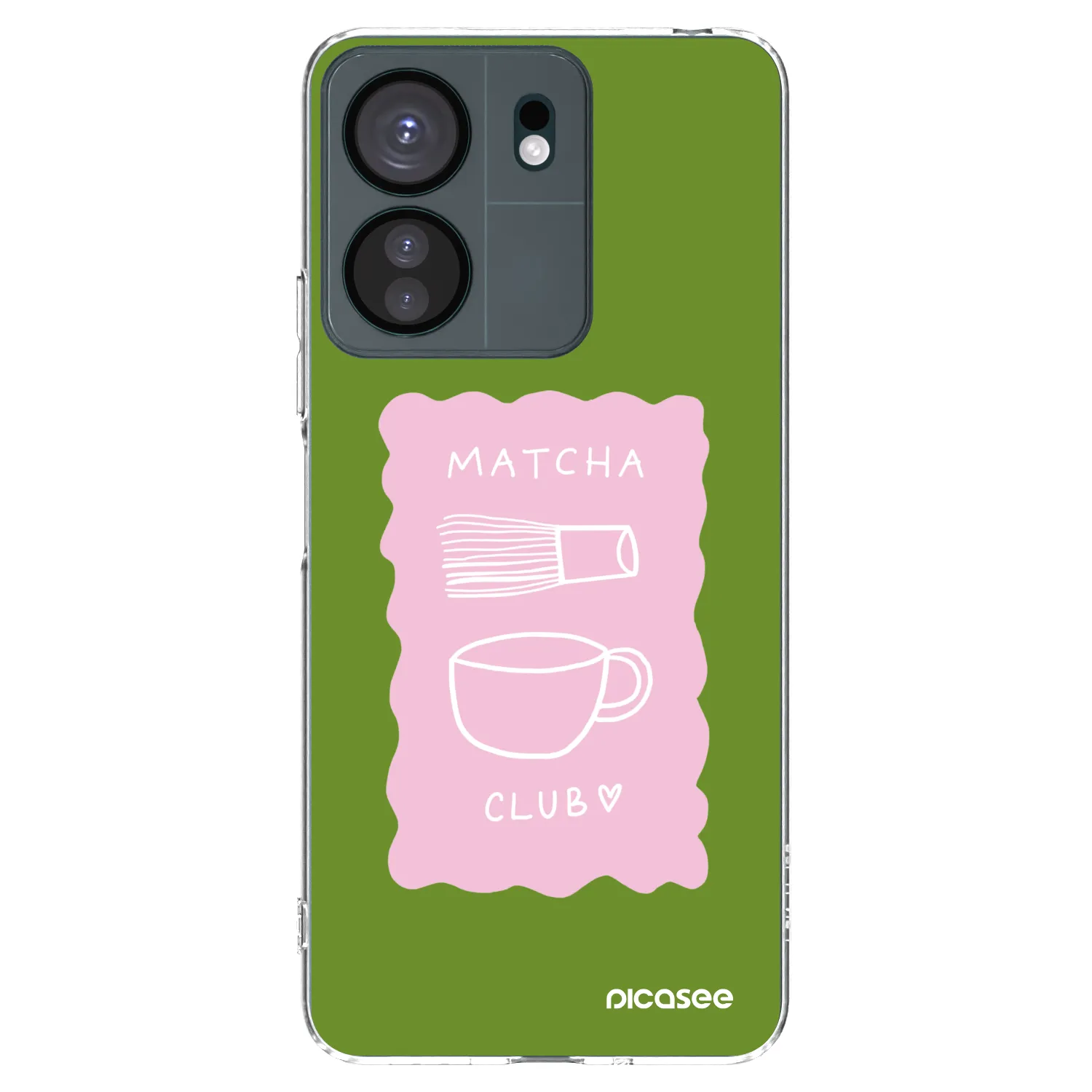 Picasee husă transparentă din silicon pentru Xiaomi Redmi 13C 4G - Matcha club