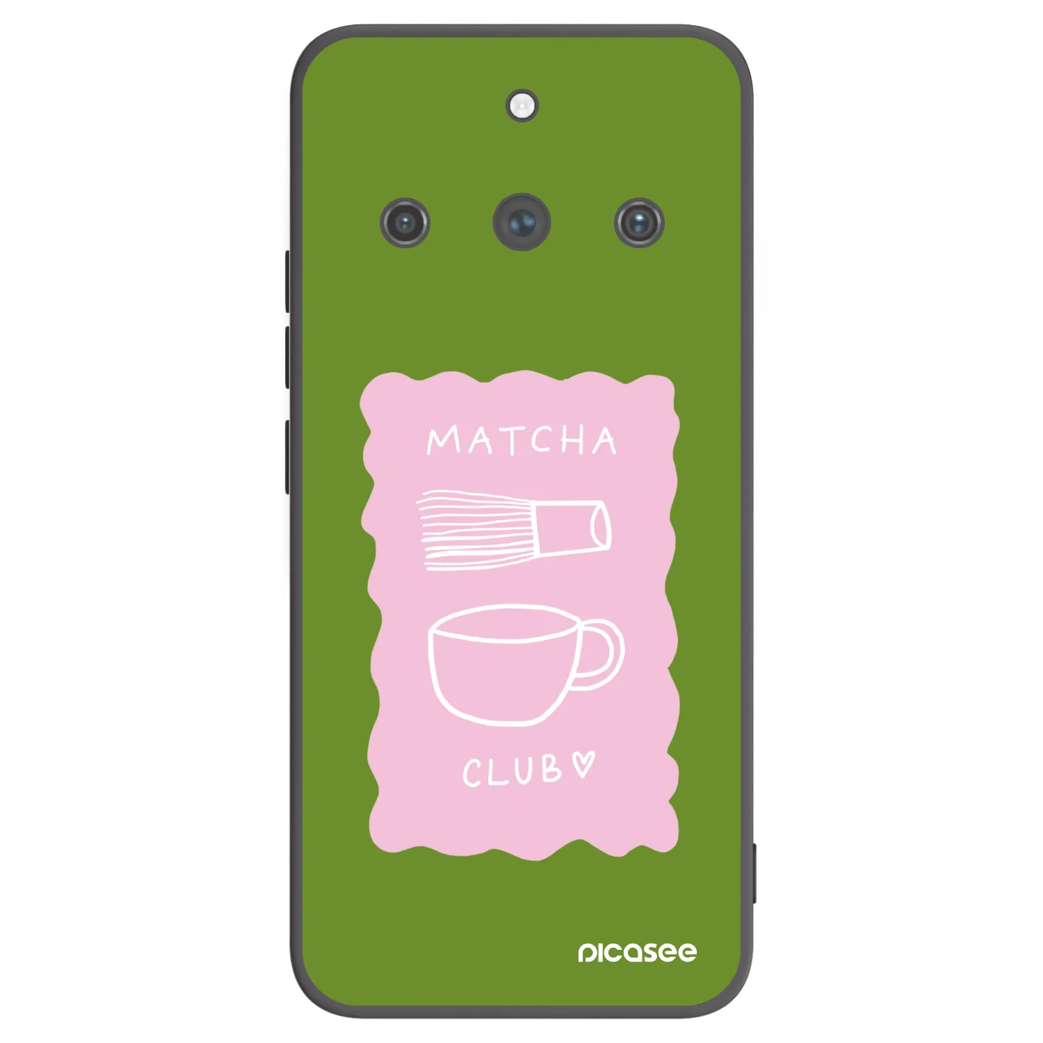 Picasee husă neagră din silicon pentru Realme 11 Pro+ - Matcha club