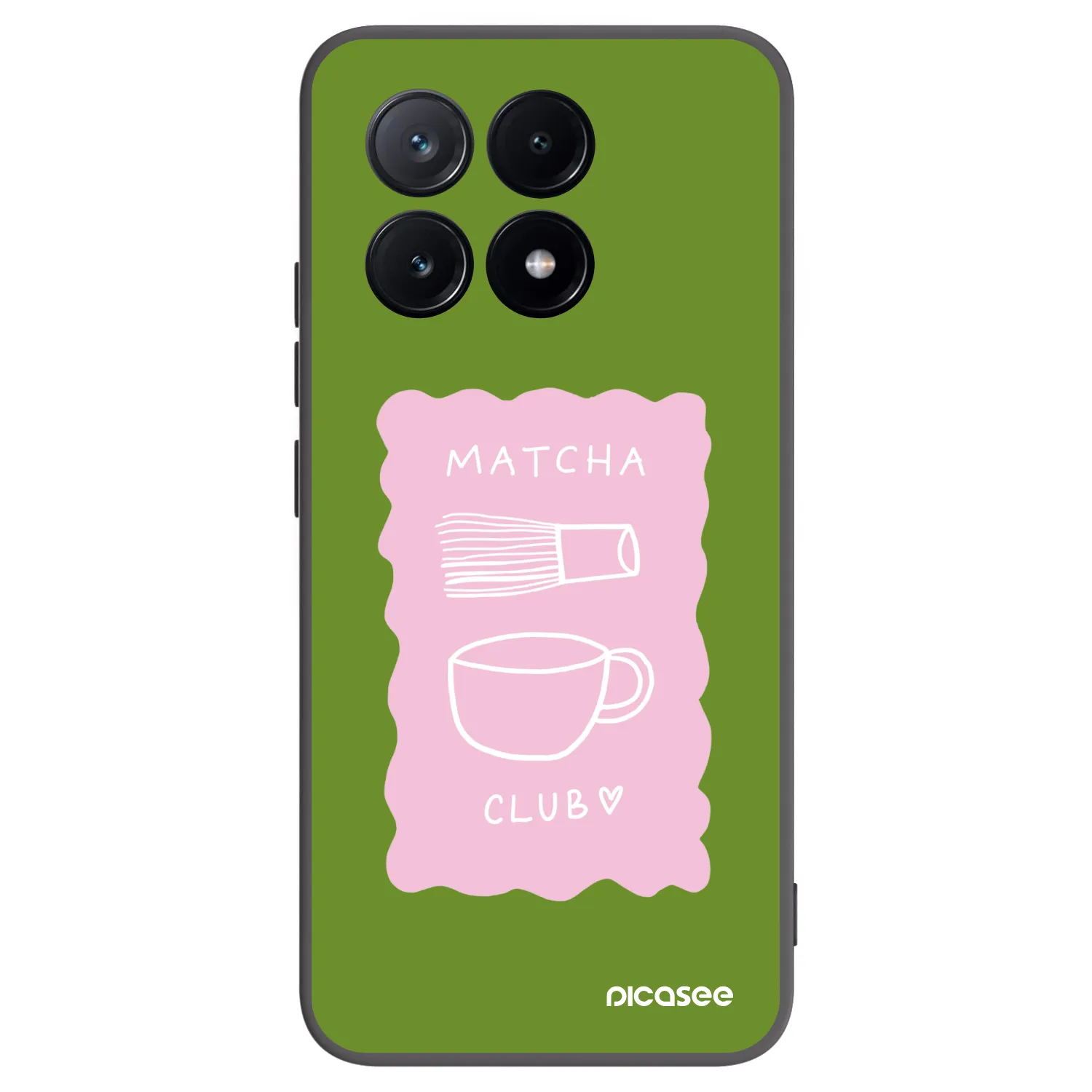 Picasee husă neagră din silicon pentru Xiaomi Poco X6 Pro - Matcha club