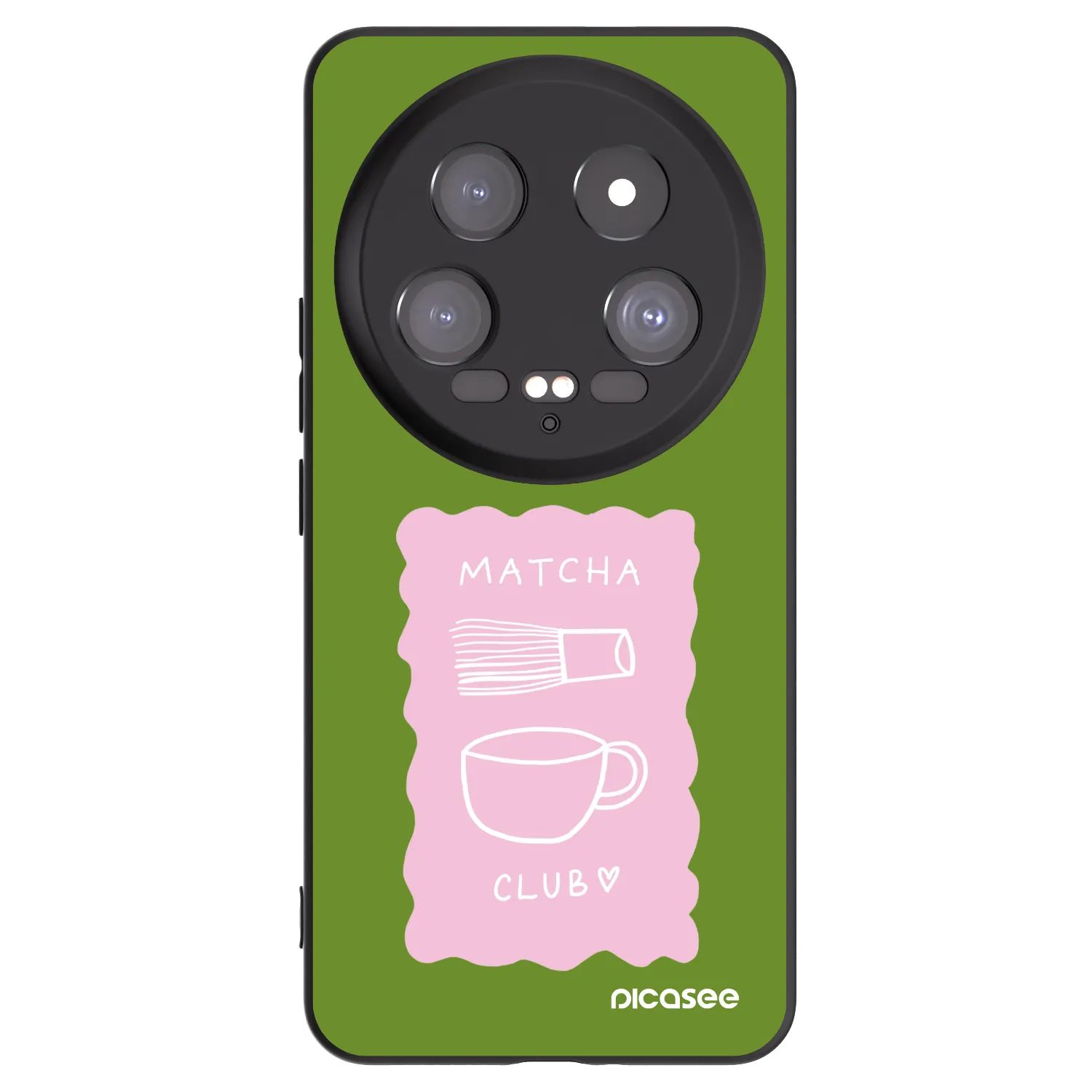 Picasee husă neagră din silicon pentru Xiaomi 14 Ultra - Matcha club
